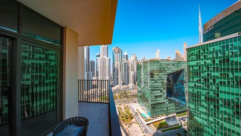 High Floor With Partial Burj Khalifa View Appartement