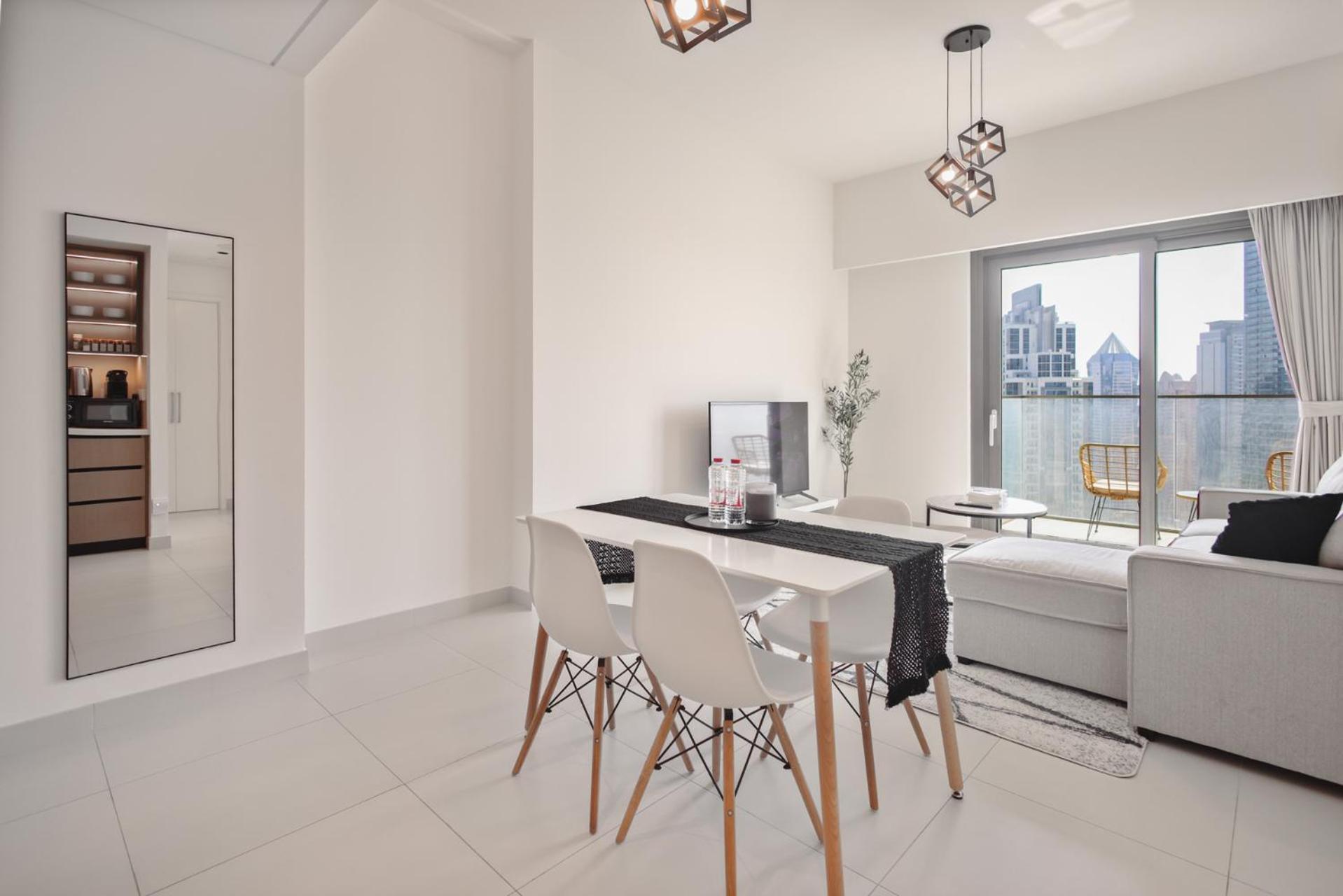 Sea & Views - Burj Crown - 5 Min Walk To Mall Apartamento *