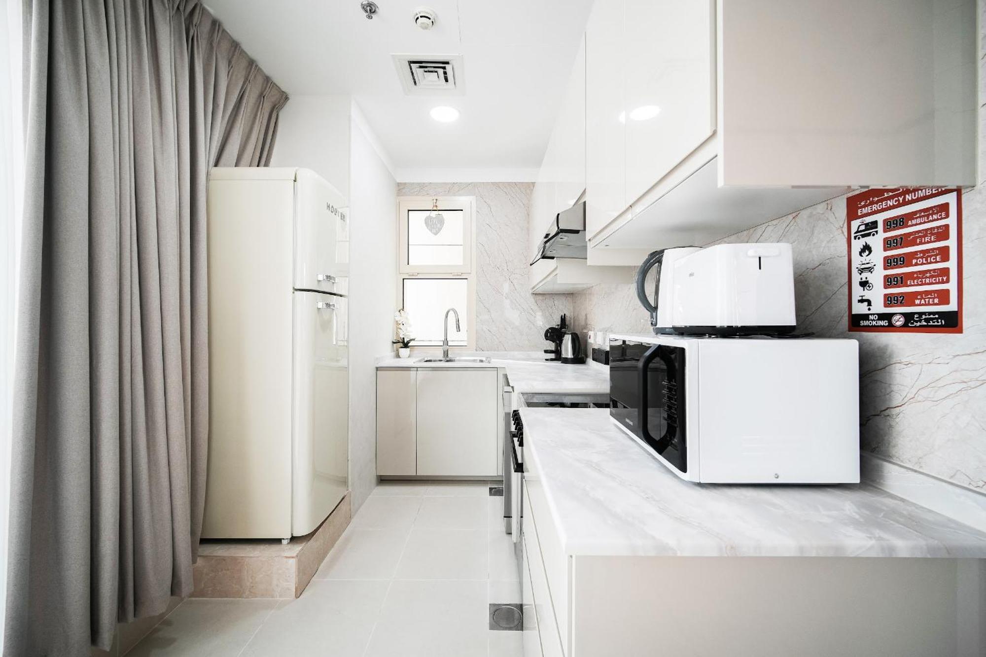 Appartement Walk To Jbr - Free Baby Gear - Marina View 2Br With Terrace