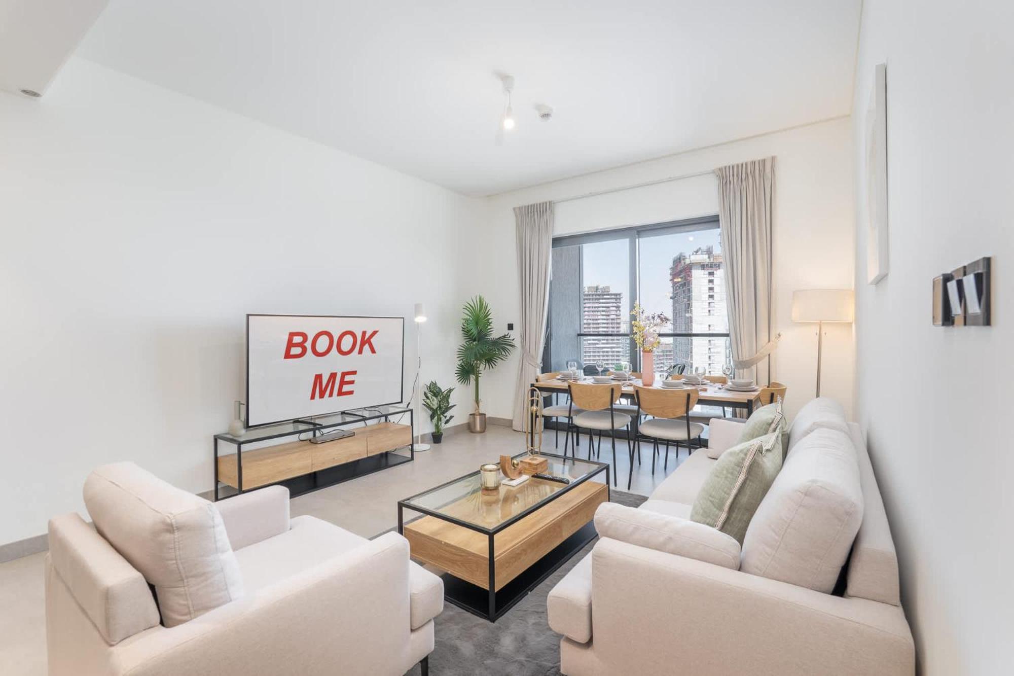 Refined Urban Living 1 Bebdroom At Sobha Waves Grande * Dubái