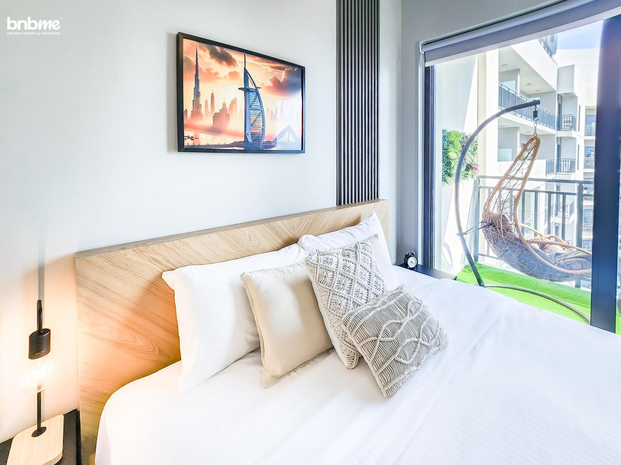 Bnbmehomes - Damac Zada Tower Appartamento Dubai